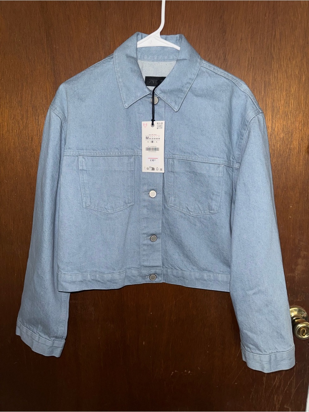 Zara Light Blue Denim Jacket